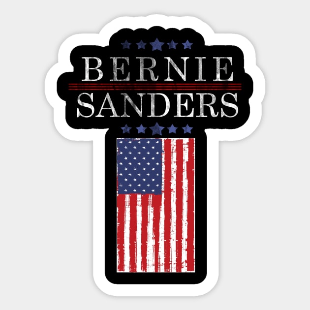 i wrote the damn bill bernie Sticker by Yaman